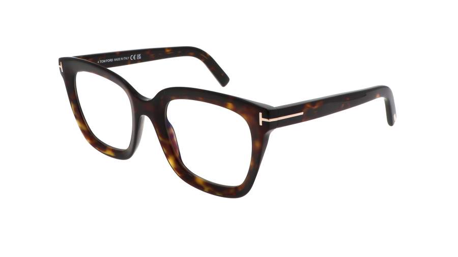 Brille Tom Ford FT5880-B/V 052 51-22 Havanna auf Lager