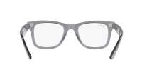 Ray-Ban Wayfarer Ease RX4340V RB4340V 8225 50-22 Transparent Gray