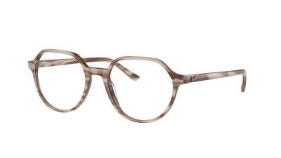 Lunettes de vue Ray-Ban Thalia RX5395 RB5395 8357 49-18 Striped Beige en stock