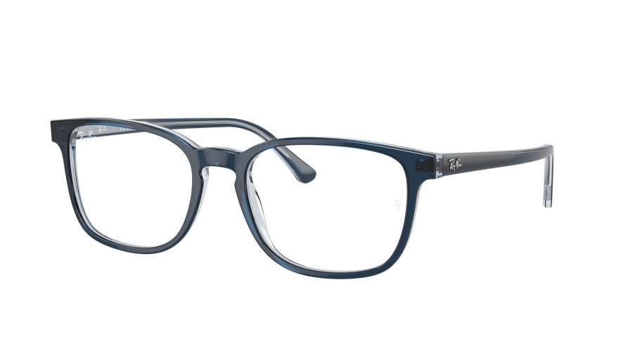 Ray-Ban RX5418 RB5418 8324 56-19 Blue On Transparent Blue