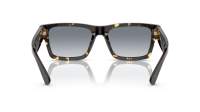 Prada PR 25ZS 16R-30F 56-18 Black Malt Tortoise