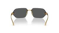Prada PR A55S 15N-5S0 71-14 Satin Yellow Gold