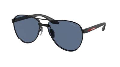 Sonnenbrille Prada Linea Rossa PS 51YS 1B0-06A 61-14 Mattschwarz auf Lager