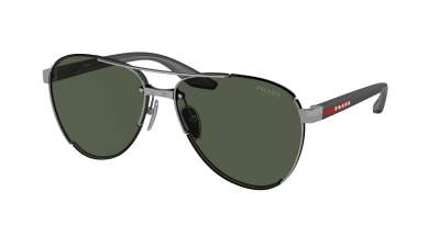 Prada Linea Rossa PS 51YS 5AV-50F 61-14 Gunmetal
