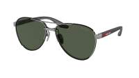 Prada Linea Rossa PS 51YS 5AV-50F 61-14 Gunmetal