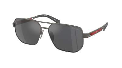 Sonnenbrille Prada Linea Rossa PS 51ZS 19K-60A 59-14 Matte Gunnmetal auf Lager