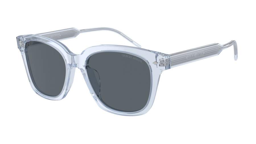 Occhiali da sole Giorgio Armani AR8210U 608/1R5 52-18 Transparent Light Blue in stock
