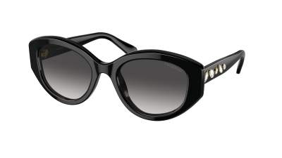 Lunettes de soleil Swarovski SK6005 1001/8G 53-20 Noir en stock