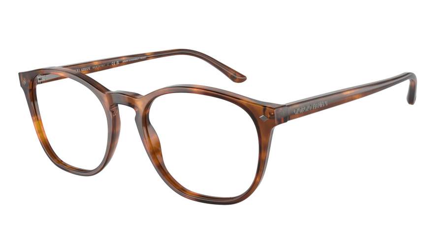 Occhiali da vista Giorgio Armani Frames of life AR7074 5988 50-19 Red Havana in stock