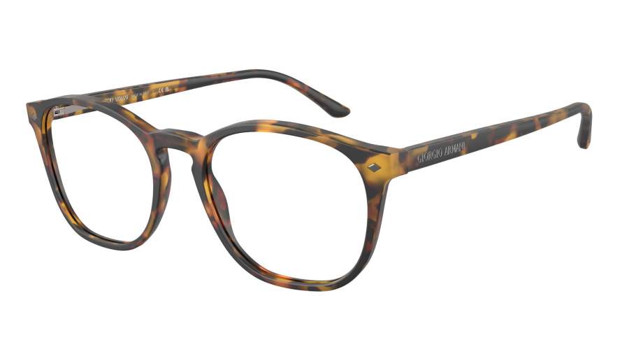Occhiali da vista Giorgio Armani Frames of life AR7074 5492 50-19 Yellow Havana in stock