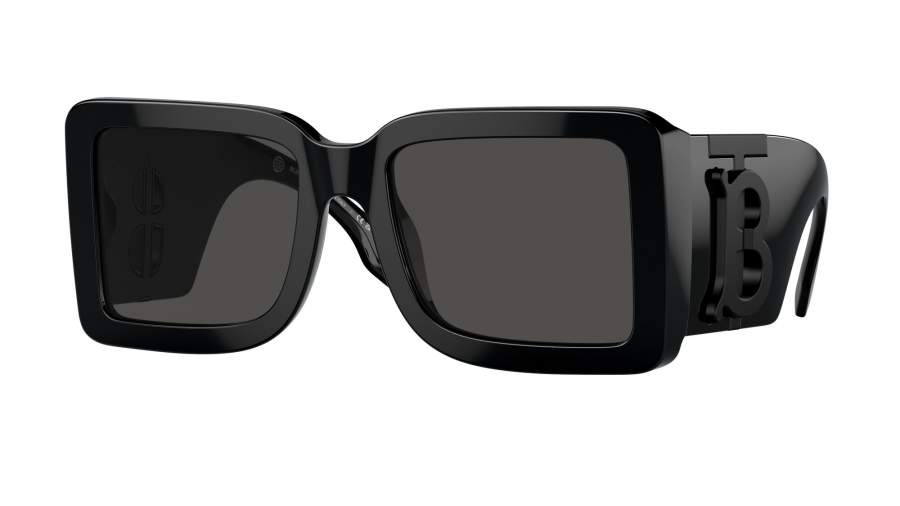 Sonnenbrille Burberry BE4406U 4093/87 55-20 Schwarz auf Lager