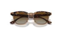Ray-Ban RJ9098S 7152/T5 45-18 Havana on transparent
