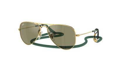 Lunettes de soleil Ray-Ban Aviator RJ9506S 223/6R 52-14 Arista en stock