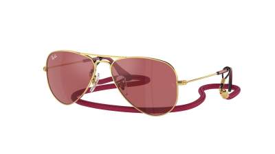 Lunettes de soleil Ray-Ban Aviator RJ9506S 223/B5 52-14 Arista en stock