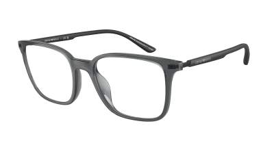 Occhiali da vista Emporio Armani EA3242U 6106 52-19 Shiny Transparent Black in stock