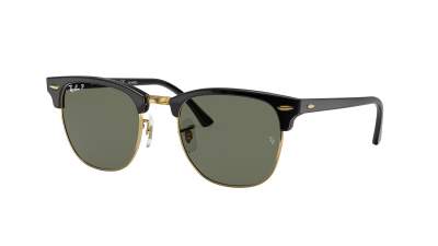 Occhiali da sole Ray-Ban Clubmaster RB3016 901/58 55-21 Nero in stock