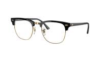 Ray-Ban Clubmaster Clear blue RB3016 RB3016 901/BF 51-21 Black 
