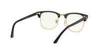 Ray-Ban Clubmaster Clear blue RB3016 RB3016 901/BF 49-21 Black 