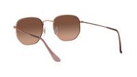 Ray-Ban Hexagonal Flat lenses RB3548N 9069/A5 48-21 Bronze