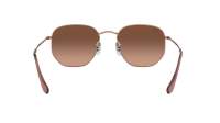 Ray-Ban Hexagonal Flat lenses RB3548N 9069/A5 48-21 Bronze