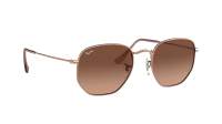 Ray-Ban Hexagonal Flat lenses RB3548N 9069/A5 48-21 Bronze