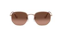 Ray-Ban Hexagonal Flat lenses RB3548N 9069/A5 48-21 Bronze