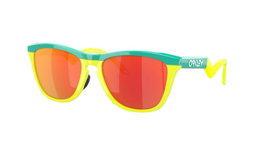 Occhiali da sole Oakley Frogskins Hybrid OO9289 02 55-17 Celeste Tennis Ball in stock