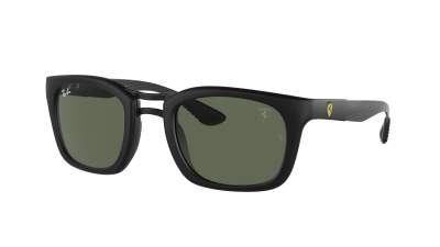 Lunettes de soleil Ray-Ban Ferrari RB8362M F69471 53-25 Matte black en stock