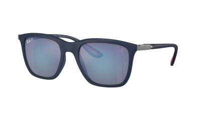 Sunglasses Ray-Ban Ferrari RB4433M F698/H0 54-20 Matte Blue in stock