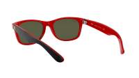 Ray-Ban New wayfarer Scuderia Ferrari RB2132M F638/30 55-18 Matte Black On Red