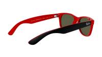 Ray-Ban New wayfarer Scuderia Ferrari RB2132M F638/30 55-18 Matte Black On Red