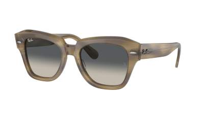 Ray-Ban State street RB2186 1405/71 52-20 Striped Green