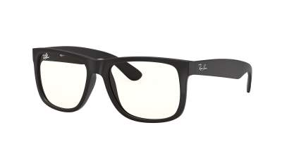Occhiali da sole Ray-Ban Justin RB4165 622/5X 55-16 Rubber Black in stock