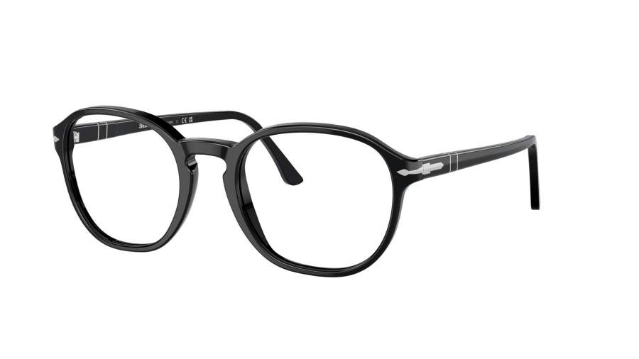 Brille Persol PO3343V 95 51-21 Schwarz auf Lager