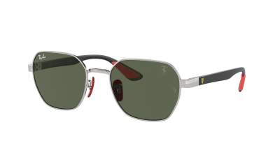 Lunettes de soleil Ray-Ban Scuderia ferrari RB3794M F031/71 54-20 Silver en stock