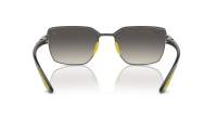 Ray-Ban Ferrari RB3743M F101/11 58-19 Matte grey on gun metal