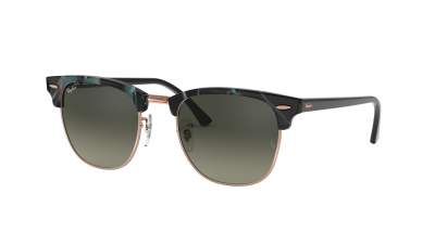 Occhiali da sole Ray-Ban Clubmaster RB3016 1255/71 51-21 Spotted Grey/Green in stock