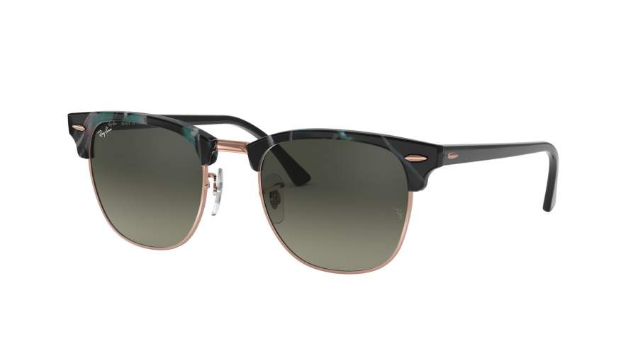 Occhiali da sole Ray-Ban Clubmaster RB3016 1255/71 51-21 Spotted Grey/Green in stock