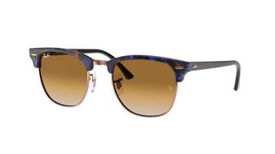 Occhiali da sole Ray-Ban Clubmaster RB3016 1256/51 51-21 Spotted Brown/Blue in stock