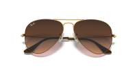 Ray-Ban Aviator Large Metal Gradient RB3025 9001/A5 55-14 Bronzo