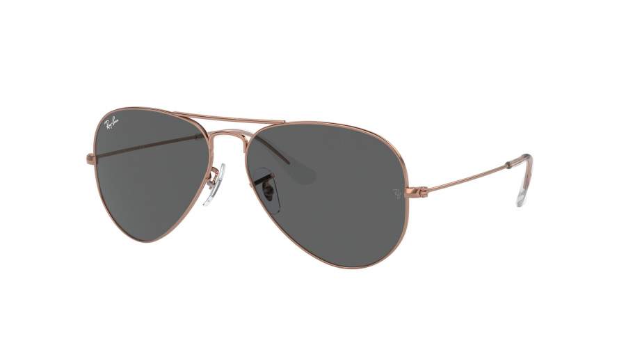 Occhiali da sole Ray-Ban Aviator Large Metal RB3025 9202/B1 55-14 Rose Gold in stock
