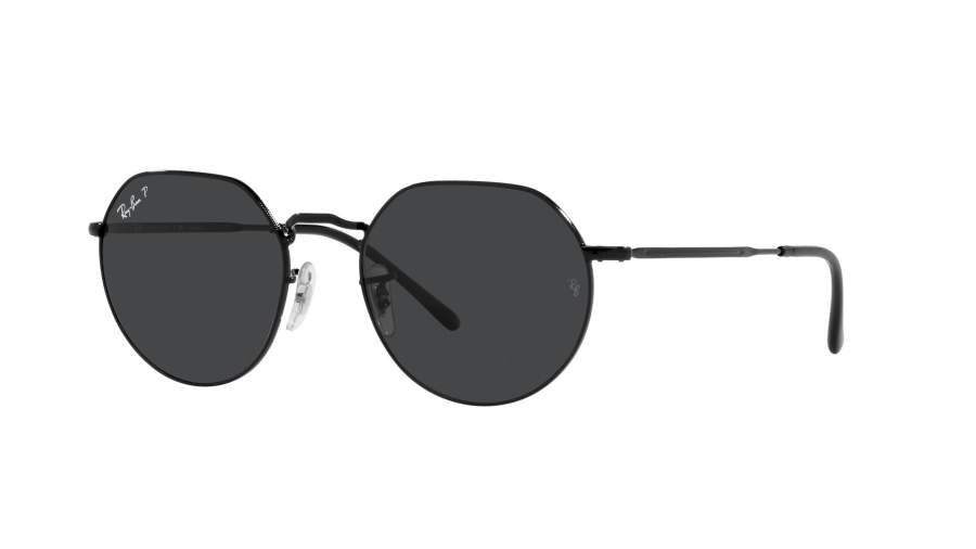 Occhiali da sole Ray-Ban Jack RB3565 002/48 51-20 Nero in stock