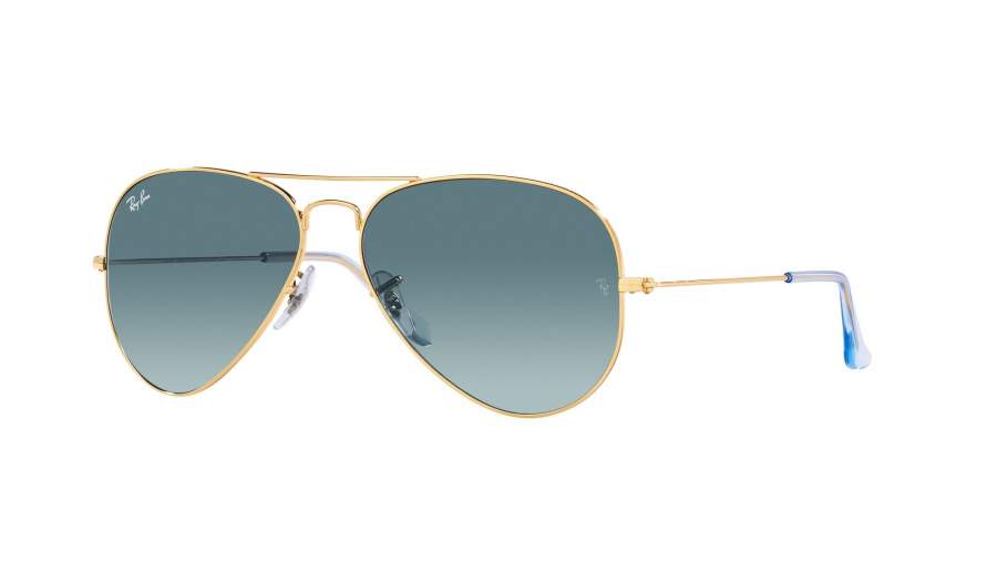 Occhiali da sole Ray-Ban Aviator Large Metal RB3025 001/3M 62-14 Oro in stock