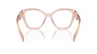 Prada PR 20ZV 19Q-101 54-17 Transparent Peach