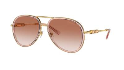 Occhiali da sole Versace VE2260 1002/13 60-16 Brown transparent in stock