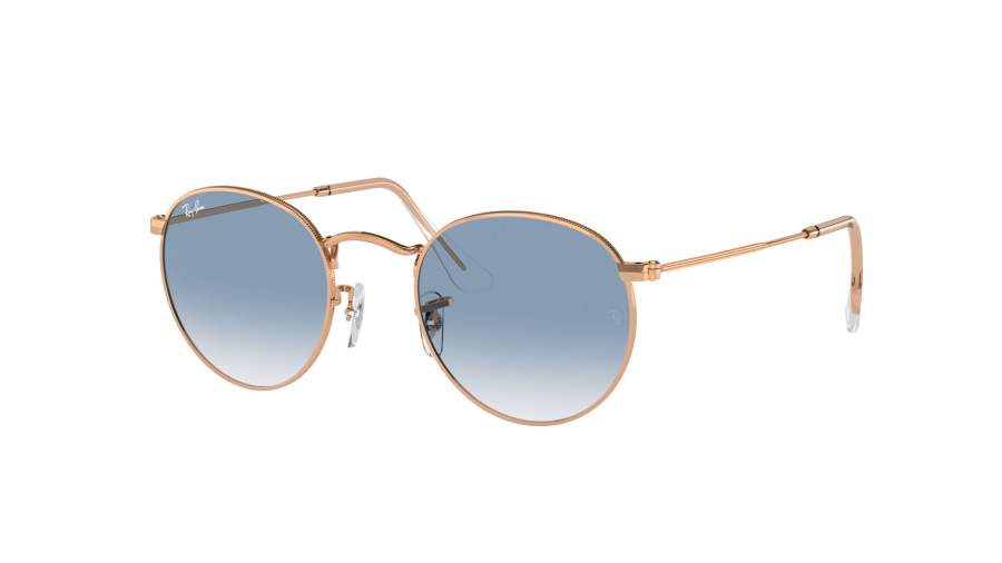 Ray-Ban Round metal RB3447 9202/3F 50-21 Rose Gold