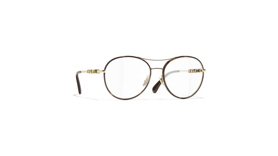 Occhiali da vista CHANEL CH2214 C429 53-17 Dark havana in stock