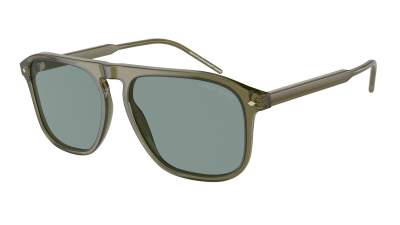 Sunglasses Giorgio Armani AR8212 6074/56 58-16 Transparent Green in stock