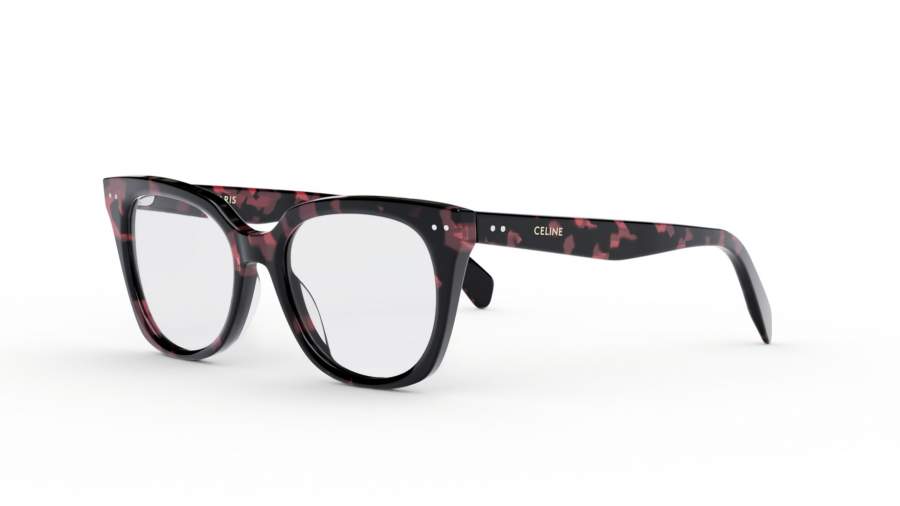 Occhiali da vista CELINE CL50116I 055 52-18 Red Havana in stock