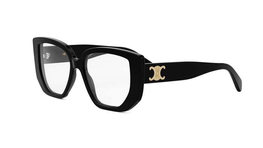Brille CELINE Triomphe CL50146I 001 53-16 Schwarz auf Lager